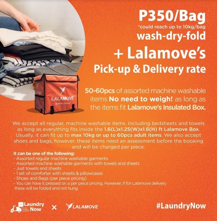 LALAMOVE DELIVERY BAG COVER / FIT TO ALL DELIVERY BAG